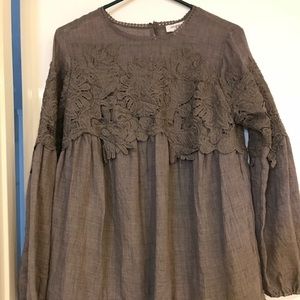 Brand new Umgee brown lace dress